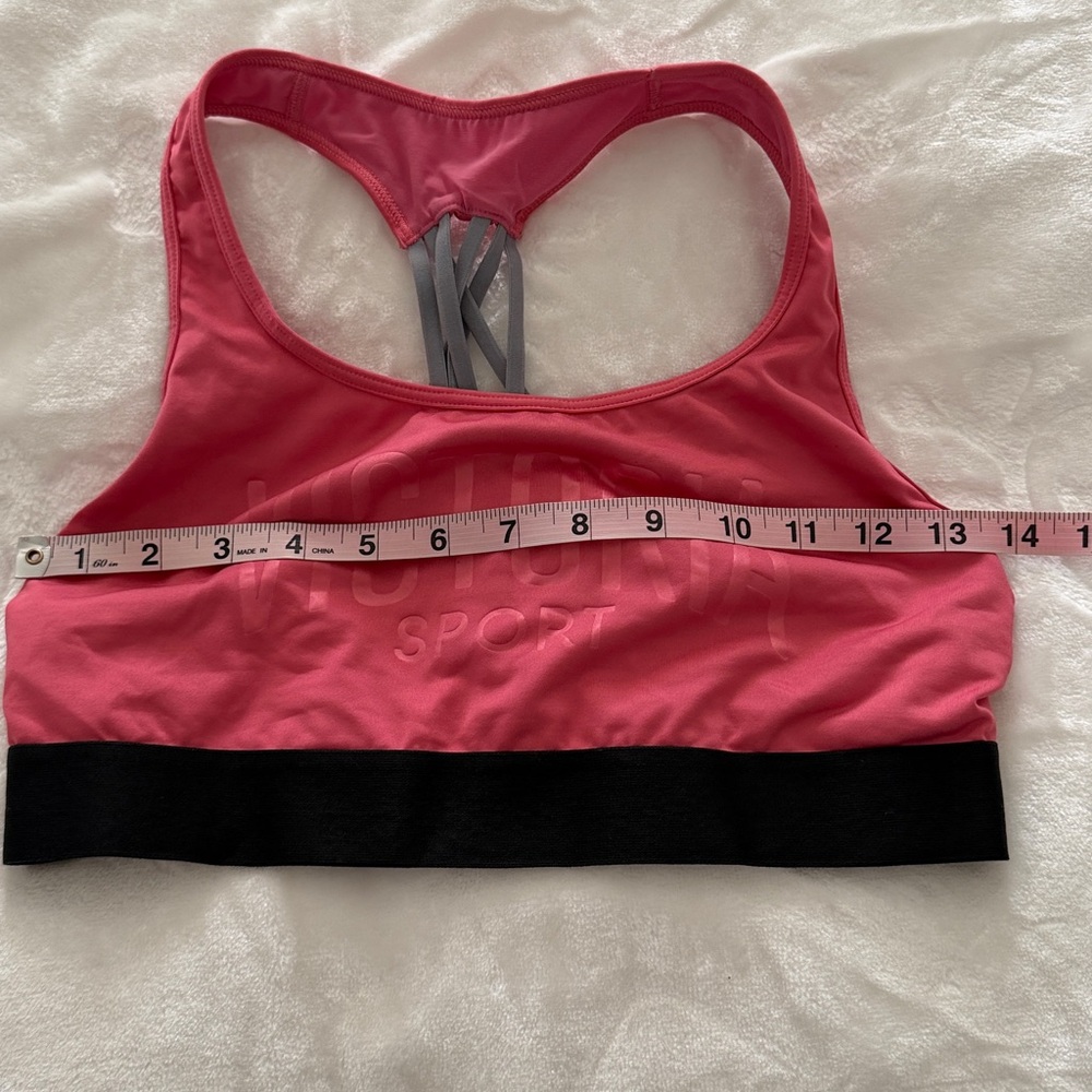 Victoria Sport Coral Racerback Sports Bra - Picture 5 of 5